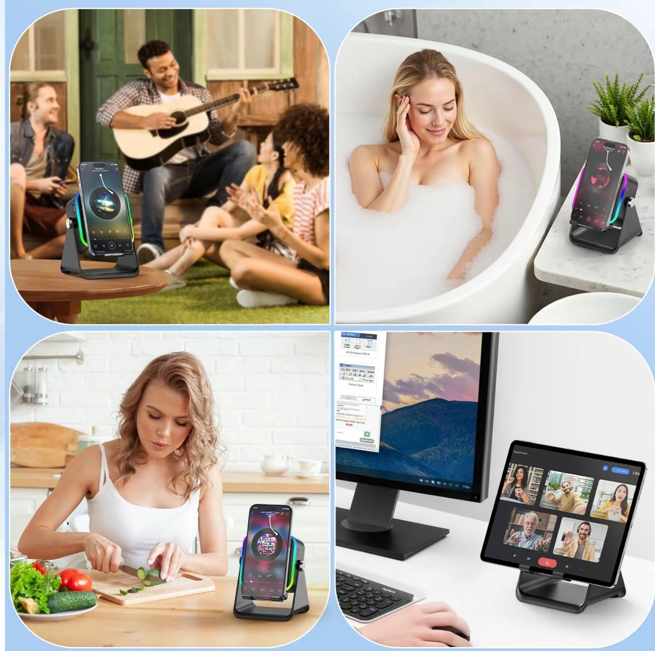 Aureon 5-in-1 Speaker Stand